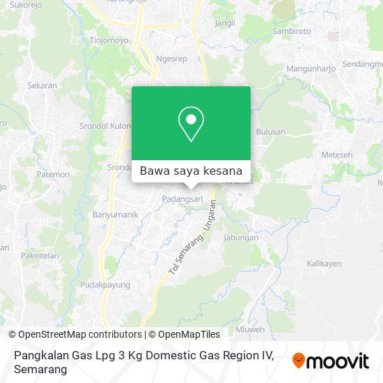 Peta Pangkalan Gas Lpg 3 Kg Domestic Gas Region IV