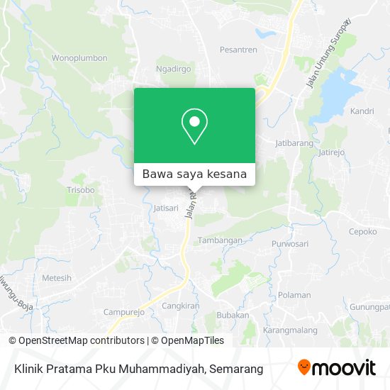 Peta Klinik Pratama Pku Muhammadiyah