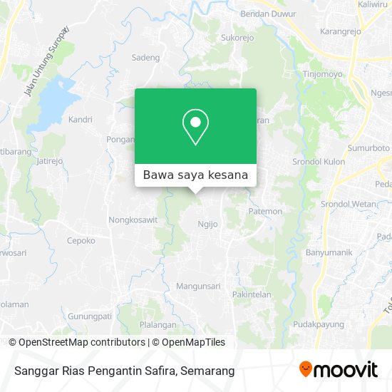 Peta Sanggar Rias Pengantin Safira