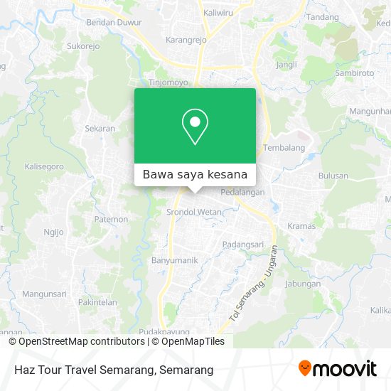 Peta Haz Tour Travel Semarang