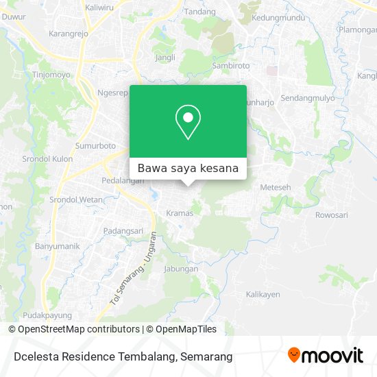 Peta Dcelesta Residence Tembalang