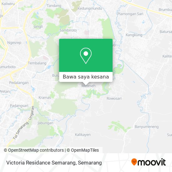 Peta Victoria Residance Semarang