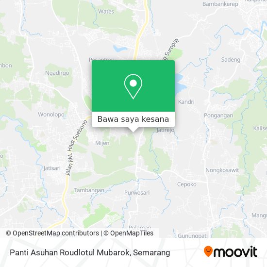 Peta Panti Asuhan Roudlotul Mubarok