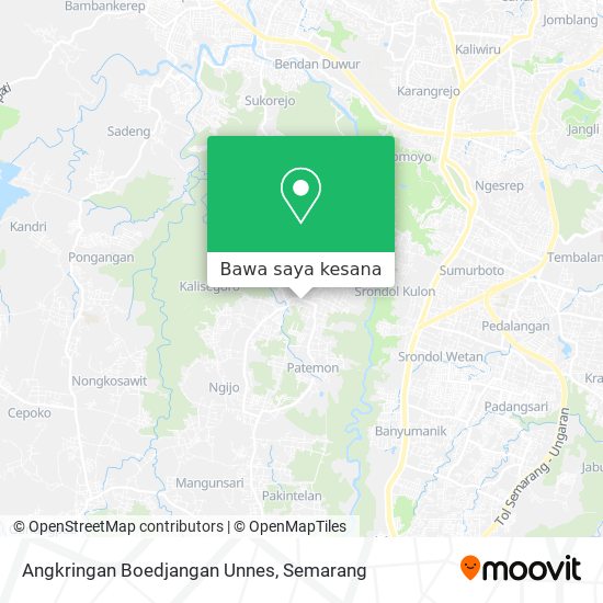 Peta Angkringan Boedjangan Unnes
