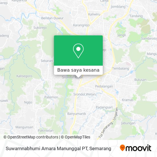 Peta Suwarnnabhumi Amara Manunggal PT