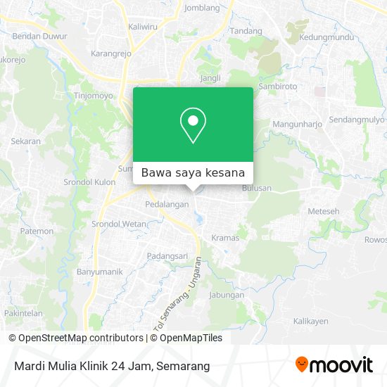 Peta Mardi Mulia Klinik 24 Jam