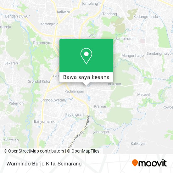 Peta Warmindo Burjo Kita