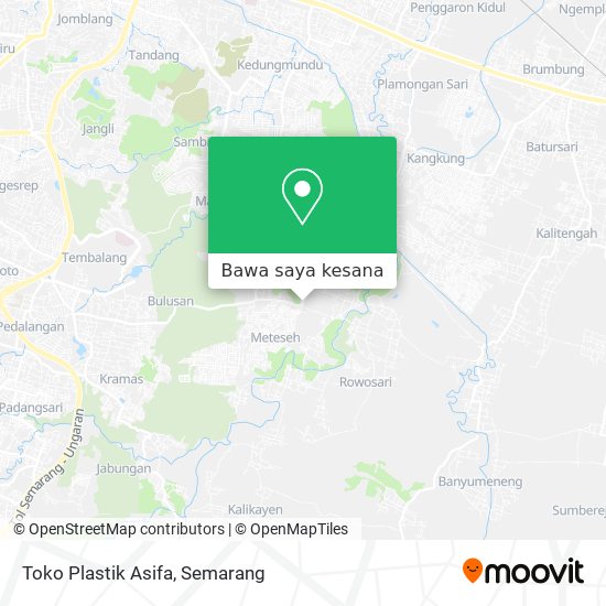 Peta Toko Plastik Asifa