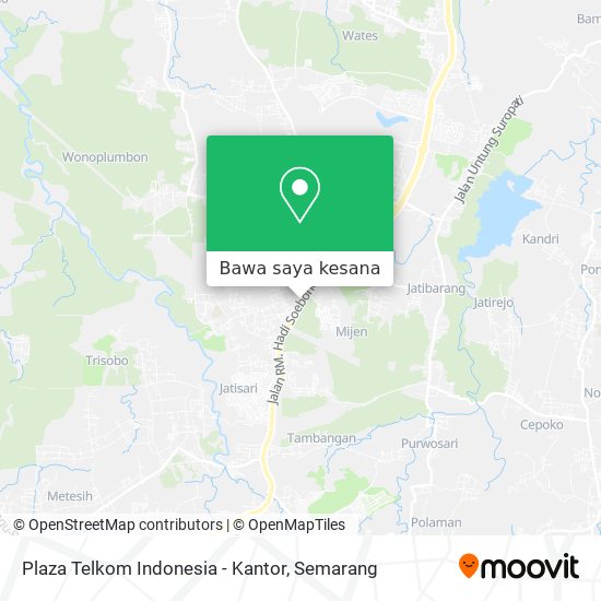 Peta Plaza Telkom Indonesia - Kantor