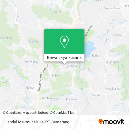 Peta Handal Makmur Mulia. PT