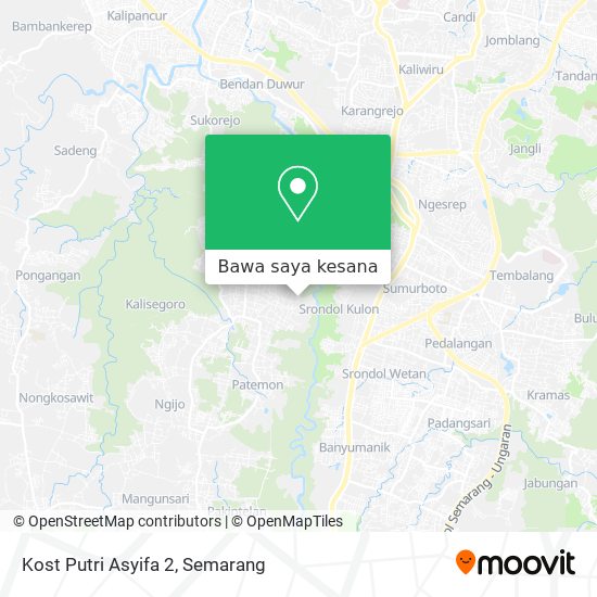 Peta Kost Putri Asyifa 2
