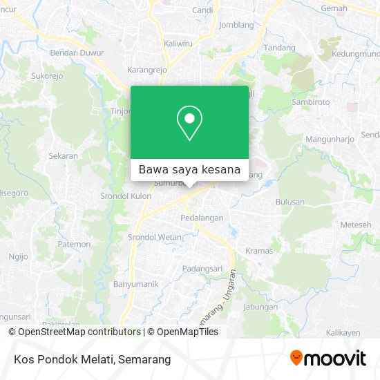 Peta Kos Pondok Melati