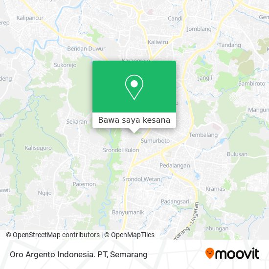 Peta Oro Argento Indonesia. PT