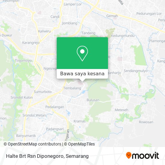 Peta Halte Brt Rsn Diponegoro