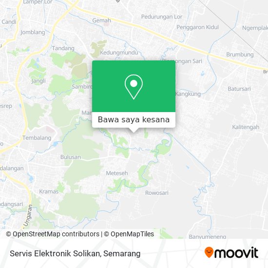 Peta Servis Elektronik Solikan