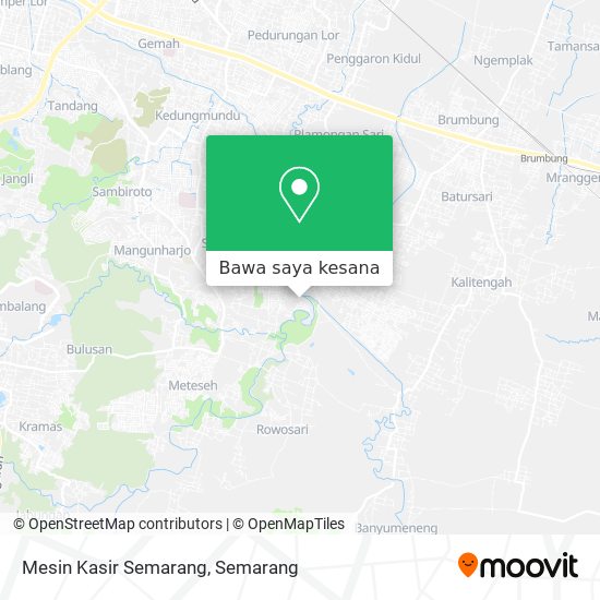 Peta Mesin Kasir Semarang