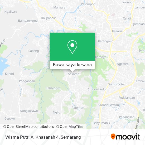 Peta Wisma Putri Al Khasanah 4