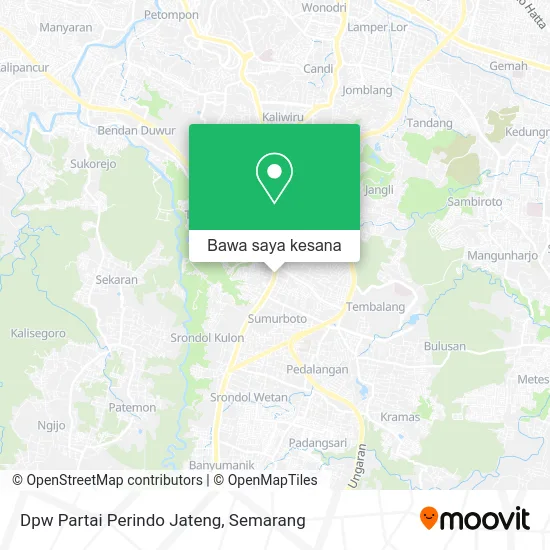 Peta Dpw Partai Perindo Jateng