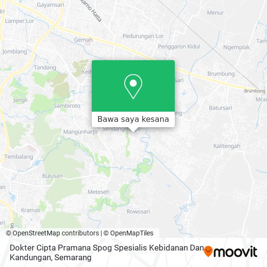 Peta Dokter Cipta Pramana Spog Spesialis Kebidanan Dan Kandungan