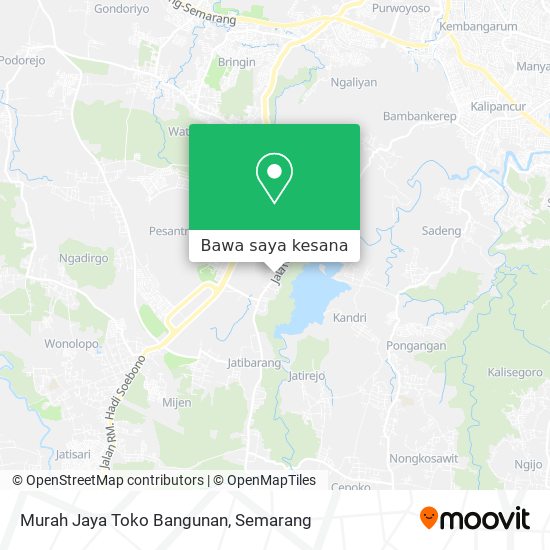 Peta Murah Jaya Toko Bangunan