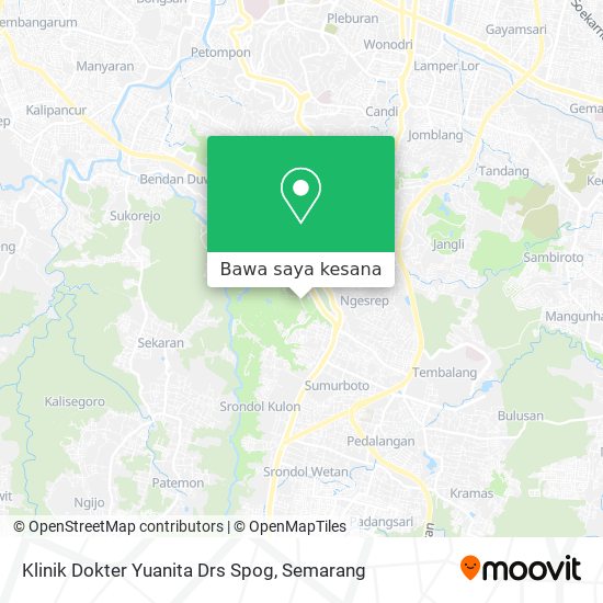 Peta Klinik Dokter Yuanita Drs Spog