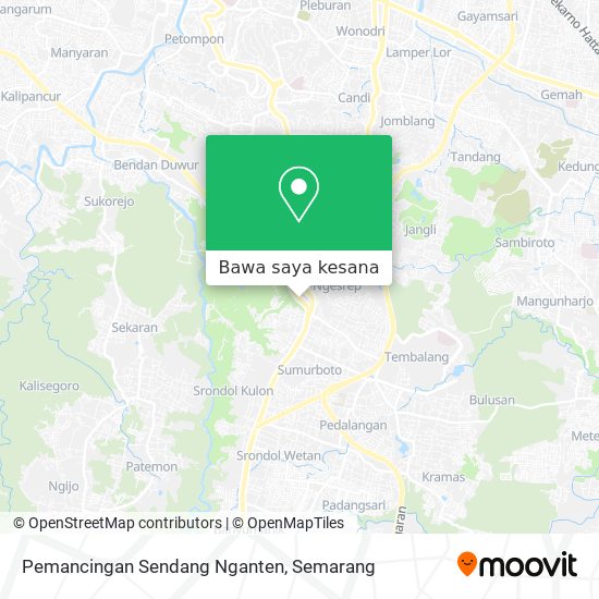 Peta Pemancingan Sendang Nganten