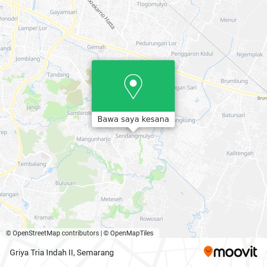 Peta Griya Tria Indah II