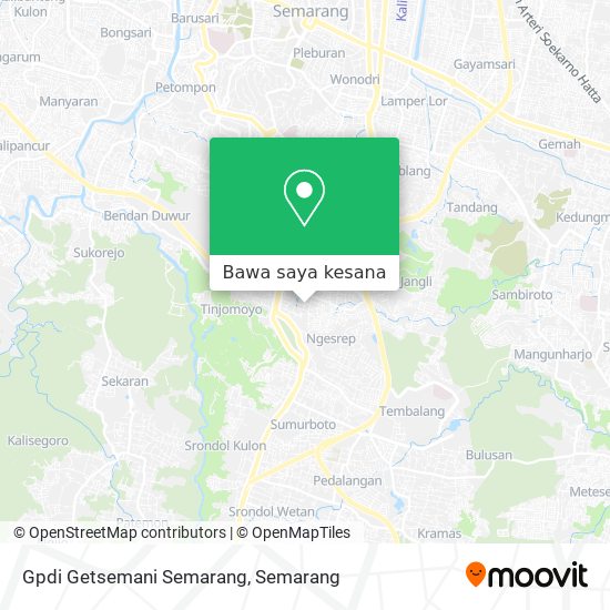 Peta Gpdi Getsemani Semarang