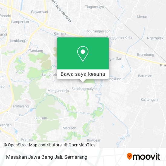 Peta Masakan Jawa Bang Jali