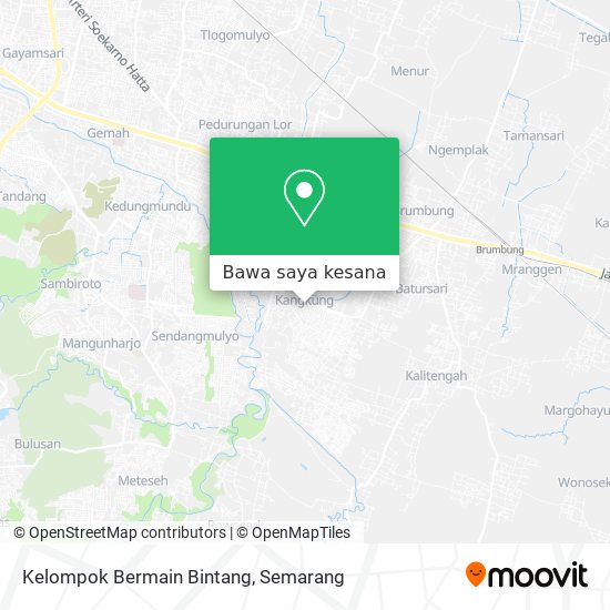 Peta Kelompok Bermain Bintang