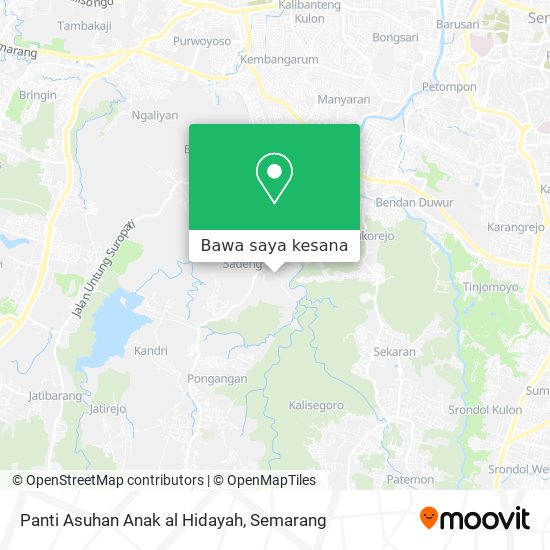 Peta Panti Asuhan Anak al Hidayah