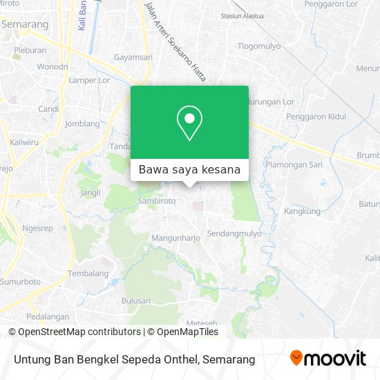 Peta Untung Ban Bengkel Sepeda Onthel