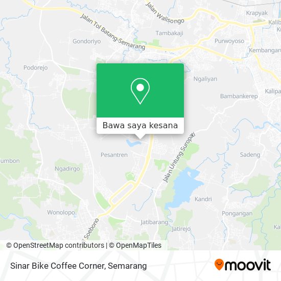 Peta Sinar Bike Coffee Corner