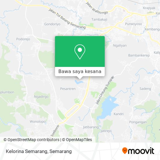 Peta Kelorina Semarang