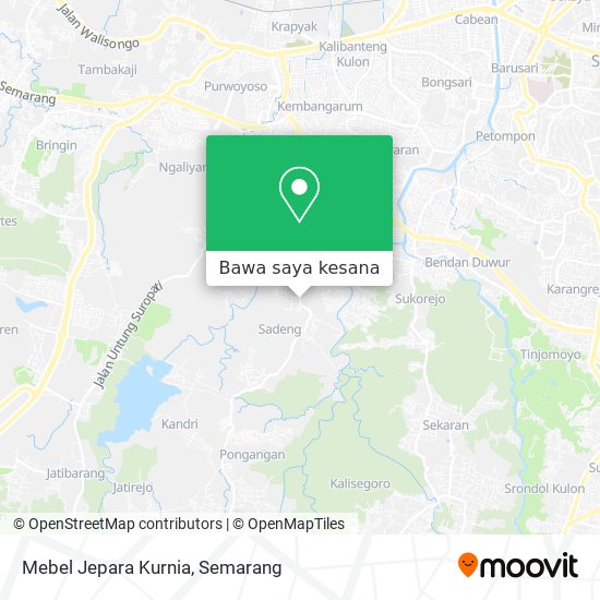 Peta Mebel Jepara Kurnia