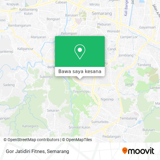 Peta Gor Jatidiri Fitnes