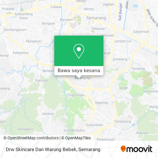 Peta Drw Skincare Dan Warung Bebek