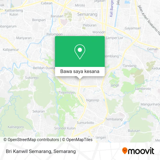 Peta Bri Kanwil Semarang