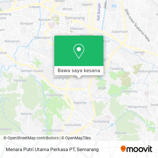 Peta Menara Putri Utama Perkasa PT