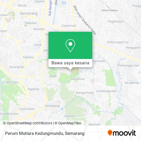 Peta Perum Mutiara Kedungmundu
