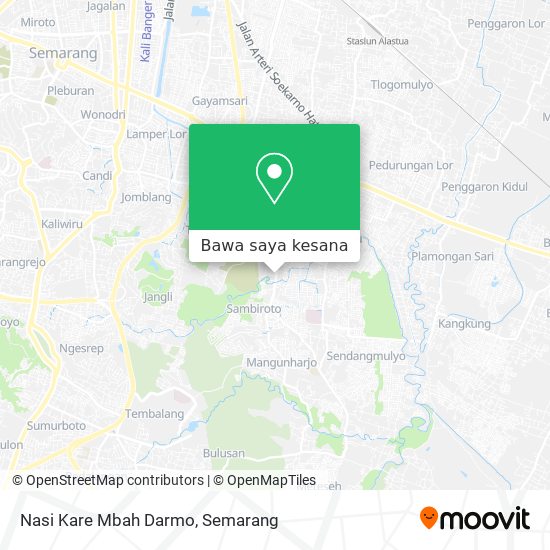 Peta Nasi Kare Mbah Darmo