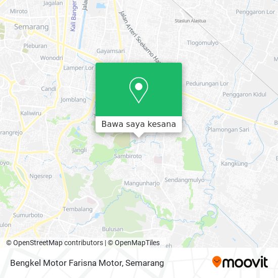 Peta Bengkel Motor Farisna Motor