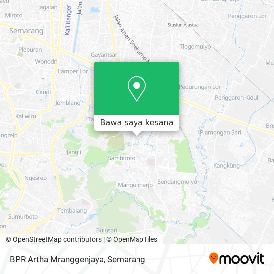 Peta BPR Artha Mranggenjaya