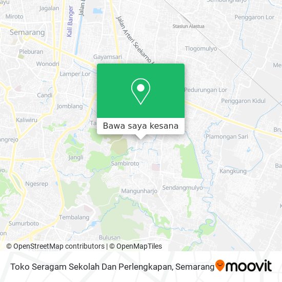 Peta Toko Seragam Sekolah Dan Perlengkapan