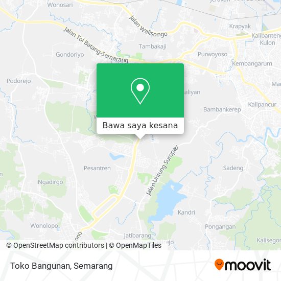 Peta Toko Bangunan