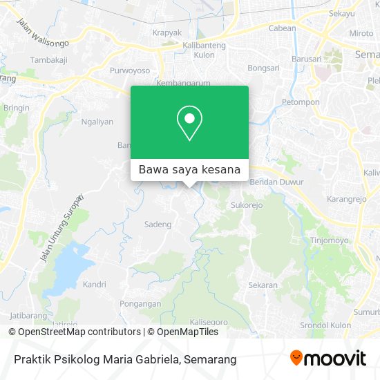 Peta Praktik Psikolog Maria Gabriela
