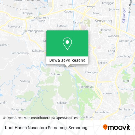 Peta Kost Harian Nusantara Semarang