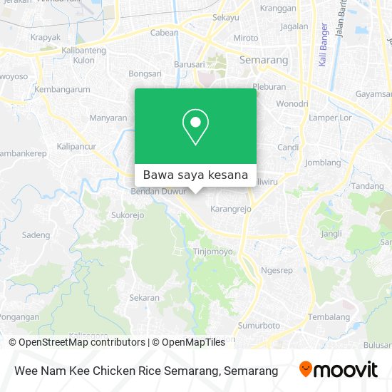 Peta Wee Nam Kee Chicken Rice Semarang