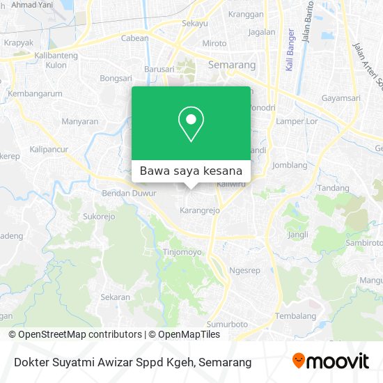 Peta Dokter Suyatmi Awizar Sppd Kgeh