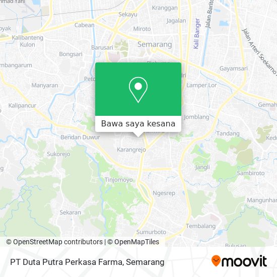 Peta PT Duta Putra Perkasa Farma